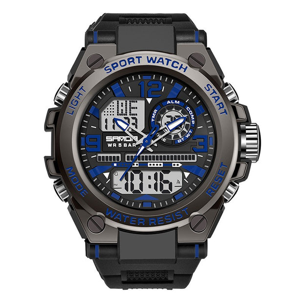 Trendy Multifunctional Digital Waterproof Electronic Watch